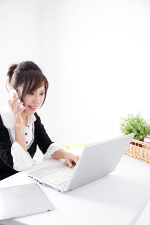 カスタマーサービス業務を効率化するシステム